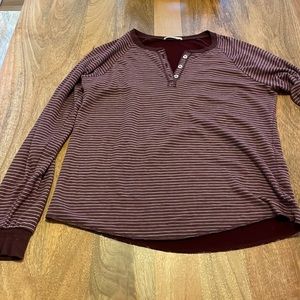 Marine layer double knit Henley too